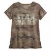 Disney T-Shirt For Women - Star Wars Logo Camouflage