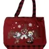 Disney Tote Bag - 2019 Holiday - Mickey And Minnie Candy Cane Heart