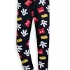 Disney Leggings For Women - Mickey Mouse Body Parts - Black