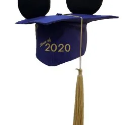 Disney Hat - Mickey Ears Graduation Cap - Class Of 2020 - Mortarboard