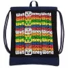 Disney Cinch Sack Bag - Wear It Proud - Walt Disney World Logos