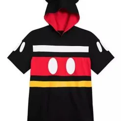 Disney Hooded T-Shirt For Men - Mickey Mouse Costume With Ears