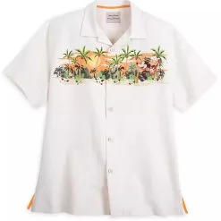 Disney Tommy Bahama Shirt For Men - Mickey Mouse Tropical - Silk
