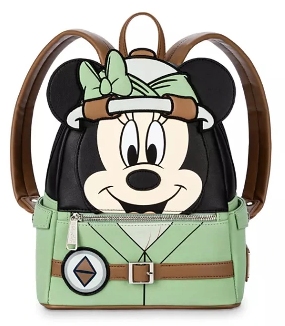 Disney Loungefly Backpack - Safari Minnie Mouse - Animal Kingdom 1 Disney Loungefly Backpack - Safari Minnie Mouse - Animal Kingdom
