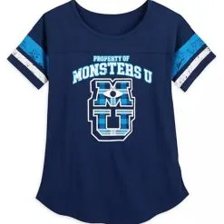 Disney Shirt For Women - Monsters University Football T-Shirt