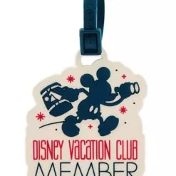 Disney Luggage Bag Tag - Disney Vacation Club Member - Mickey