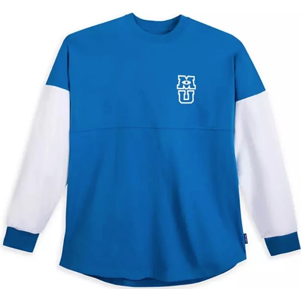 Disney Spirit Jersey For Adults - Monsters University - Blue & White 1 Disney Spirit Jersey For Adults - Monsters University - Blue & White