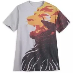 Disney T-Shirt For Adults - The Lion King Pride Rock