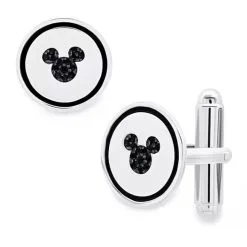 Disney Crislu Cufflinks - Mickey Mouse Icon