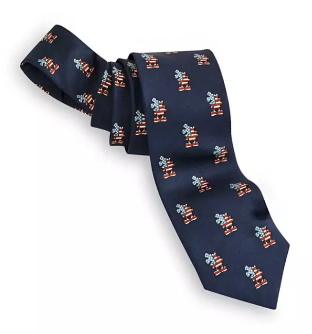 Disney Silk Tie For Adults - Mickey Mouse Americana 1 Disney Silk Tie For Adults - Mickey Mouse Americana