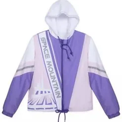 Disney Windbreaker For Women - Space Mountain - Pink & Purple