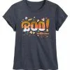 Disney T-Shirt For Women - 2020 Halloween - Boo - Flip Sequin