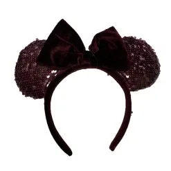 Disney Ears Headband - Minnie Mouse - Velvet Burgundy