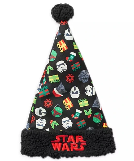 Disney Holiday Santa Hat For Adults - Star Wars Print 1 Disney Holiday Santa Hat For Adults - Star Wars Print