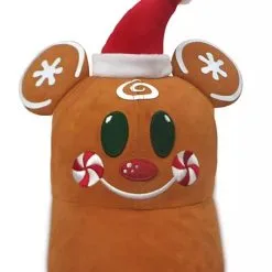 Disney Hat - Baseball Cap - Mickey Gingerbread Man Holiday