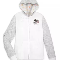 Disney Zip Hoodie - Holiday Mickey And Minnie - Silver & Gold