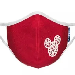 Disney Face Mask - Holiday Mickey Mouse Icon Snowflake