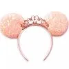 Disney Ears Headband - Minnie Mouse Princess - Coral