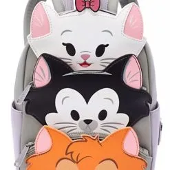 Disney Loungefly Backpack - Disney Cats - Gray