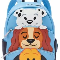 Disney Loungefly Backpack - Disney Dogs - Blue