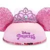 Disney Hat - Ears Hat - Disney Princess With Veil - Sequined