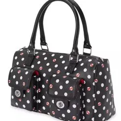 Disney Satchel Bag - Minnie Mouse Polka Dot - Black