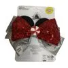 Disney Hair Bow Clip - Holiday Minnie Mouse - Light Up