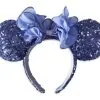 Disney Ears Headband - Minnie Mouse Sequined - Iris