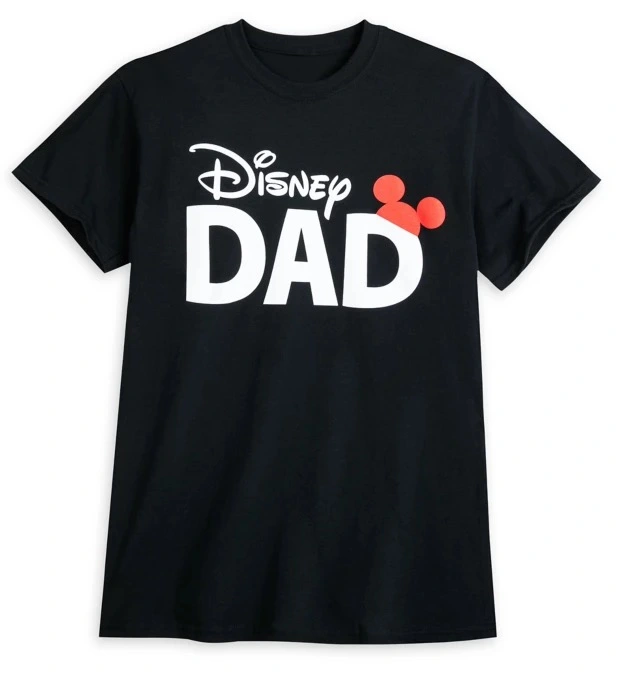 Disney Shirt For Men - Disney Dad - Black 1 Disney Shirt For Men - Disney Dad - Black