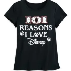 Disney T-Shirt For Women - 101 Reasons I Love Disney