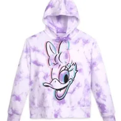 Disney Pullover Hoodie For Women - Daisy Duck - Tie Dye