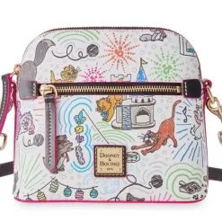 Disney Dooney & Bourke Bag - Cats Sketch - Crossbody
