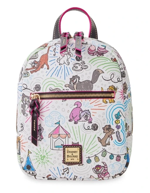 Disney Dooney & Bourke Bag - Cats Sketch - Backpack 1 Disney Dooney & Bourke Bag - Cats Sketch - Backpack