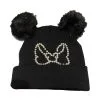 Disney Knit Hat - Minnie Pom Pom - Bow