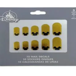 Disney Nail Decal Set - Mickey Mouse Icon Gold