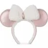 Disney Ears Headband - Minnie Mouse - Sherpa Winter
