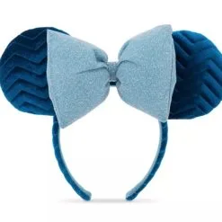 Disney Ears Headband - Minnie Mouse Quilted - Azul
