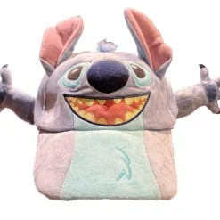 Disney Hat - Baseball Cap - Stitch With Hands - Plush