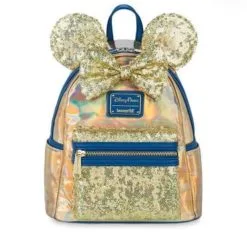 Disney Loungefly Backpack - 50th Anniversary - EARidescent Blue