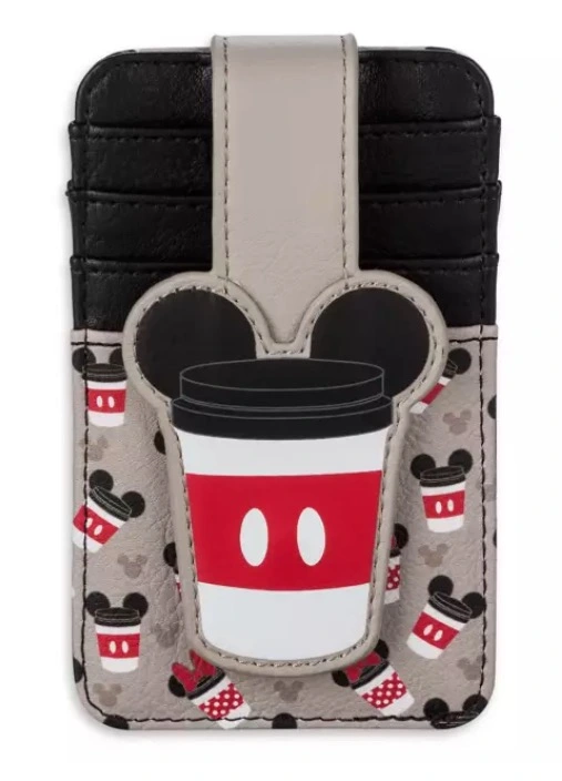 Disney Card Wallet - Mickey And Minnie Coffee Cup 1 Disney Card Wallet - Mickey And Minnie Coffee Cup