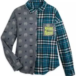Disney Button Up Shirt For Adults -The Haunted Mansion