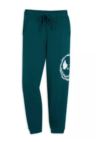 Disney Sweatpants For Adults - Jack Skellington - Green 1 Disney Sweatpants For Adults - Jack Skellington - Green