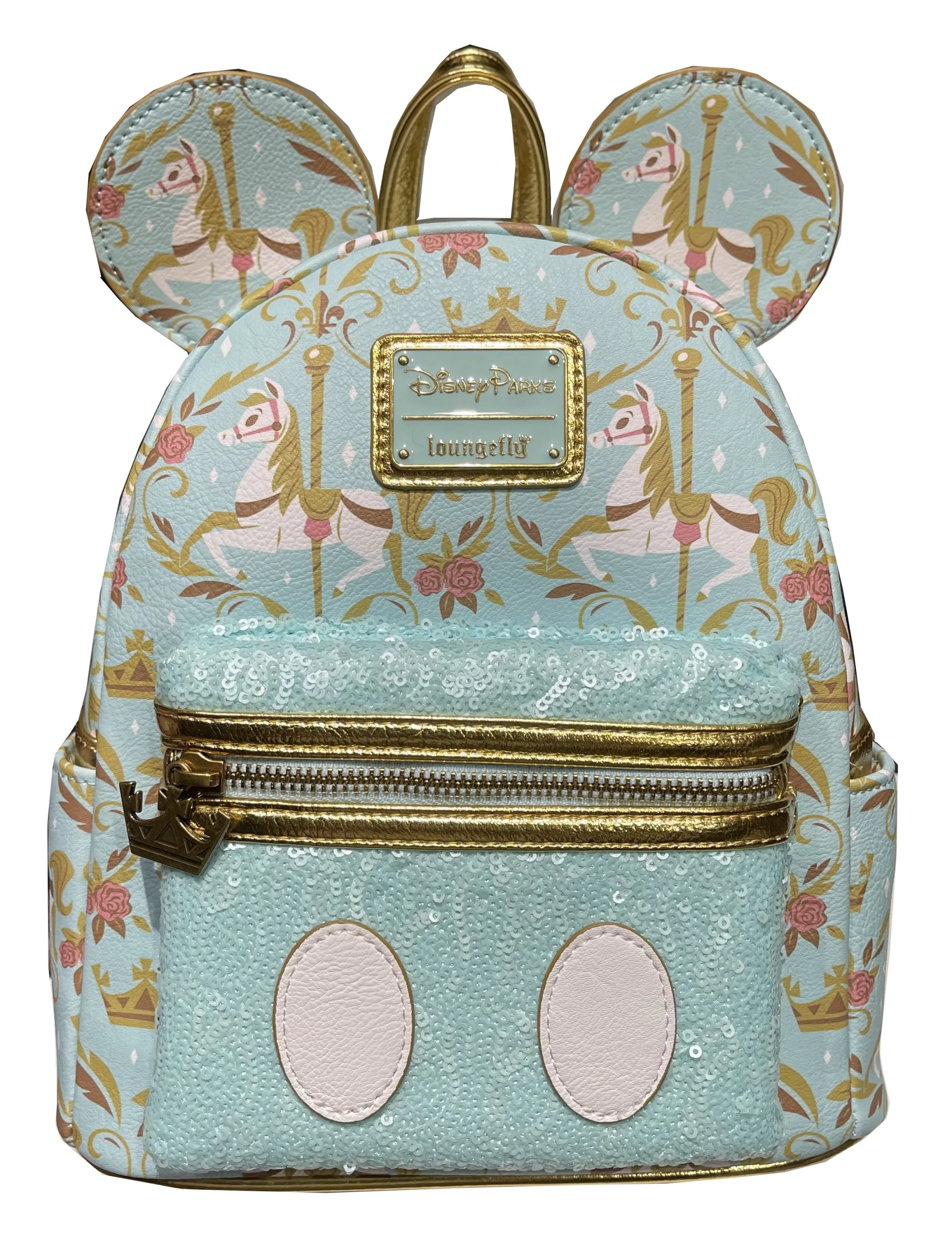 Disney Loungefly Backpack - Main Attraction - Prince Charming Regal Carrousel 1 Disney Loungefly Backpack - Main Attraction - Prince Charming Regal Carrousel