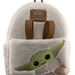 Disney Loungefly Backpack - Fuzzy Yoda - Star Wars