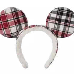 Disney Ears Headband - 2022 Holiday Mickey Mouse Plaid