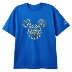 Disney Adults Shirt - Mickey Mouse Icon Hanukkah