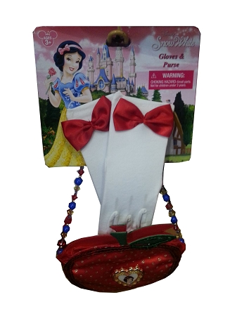Disney Gloves And Purse Set - Princess Snow White 1 Disney Gloves And Purse Set - Princess Snow White
