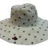 Disney Sun Hat For Women - Minnie Mouse Polka Dots - Black And White