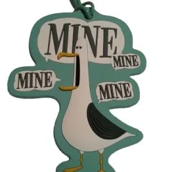 Disney Luggage Bag Tag - Finding Nemo Seagull - Mine Mine Mine