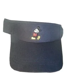Disney Sun Visor Hat - Mickey Mouse Standing - Navy Blue